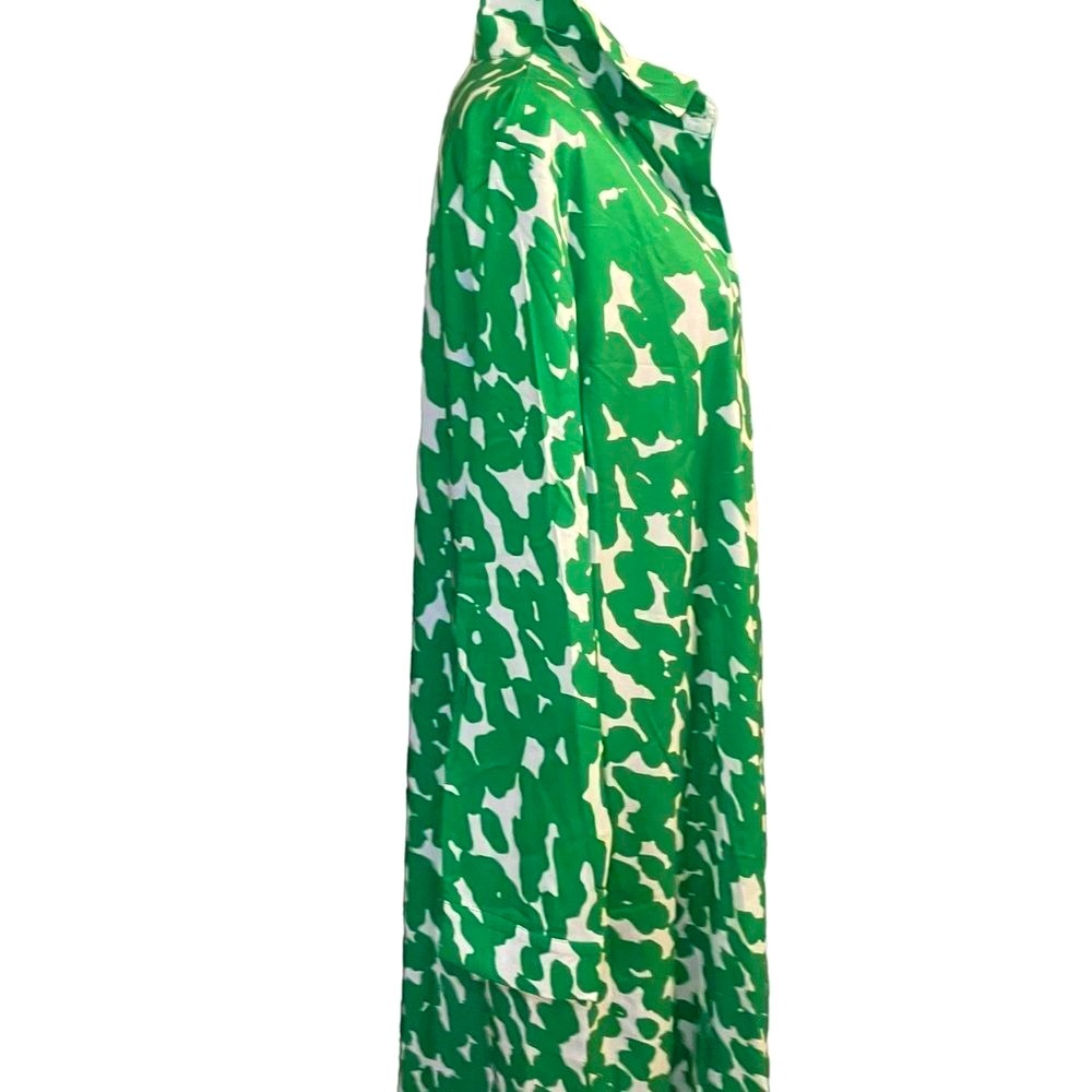 Kelly Green Coastal Shirtdress | Preppy Chic in 2XL - Picture 7 of 10